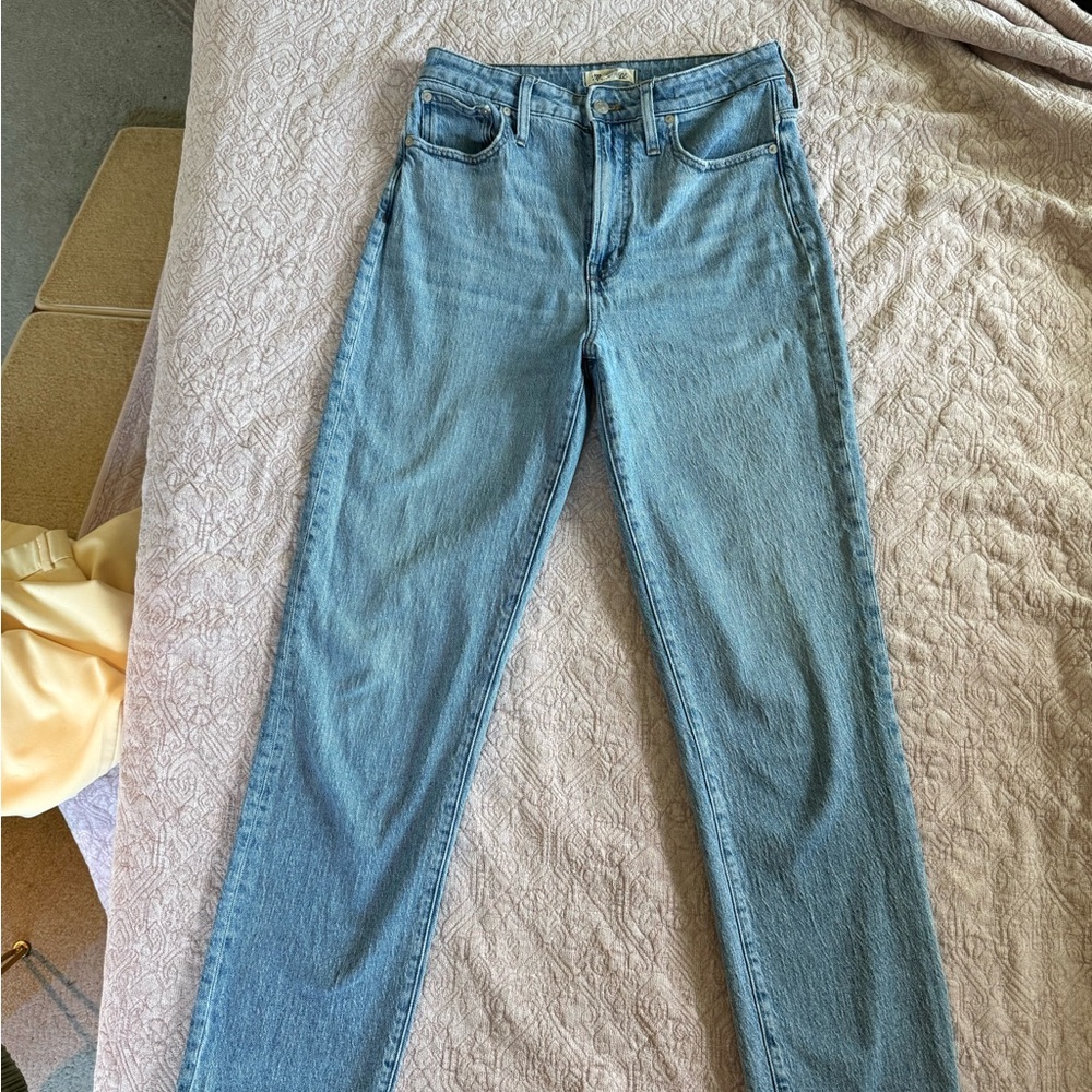 Madewell Tall high waisted curvy perfect vintage Jeans